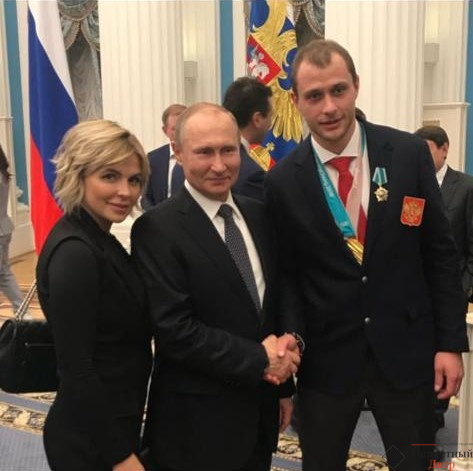 Хоккеист и олимпийский чемпион Илья Каблуков